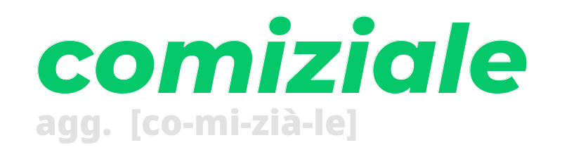 comiziale