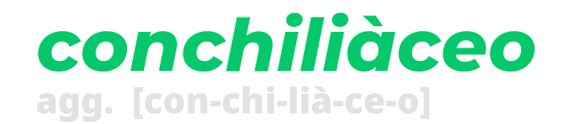 conchiliaceo