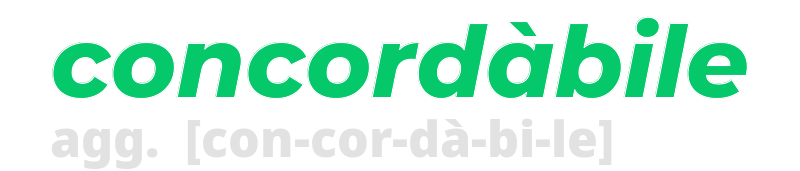 concordabile