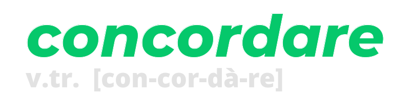 concordare