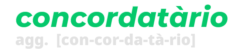 concordatario