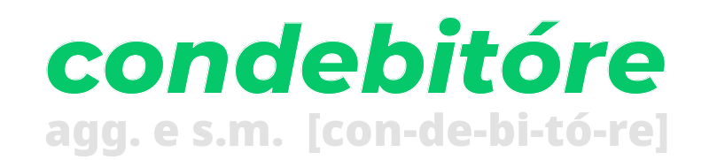 condebitore