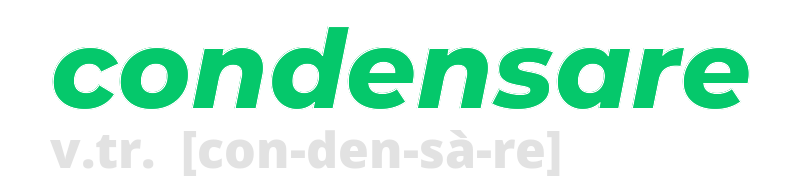 condensare