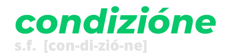 condizione
