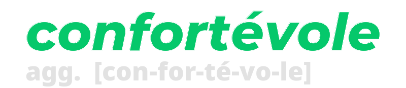 confortevole