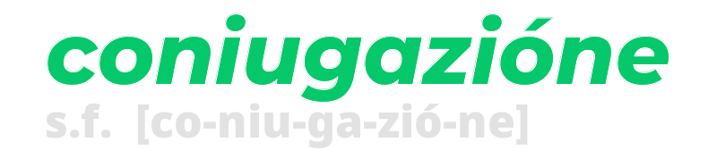 coniugazione