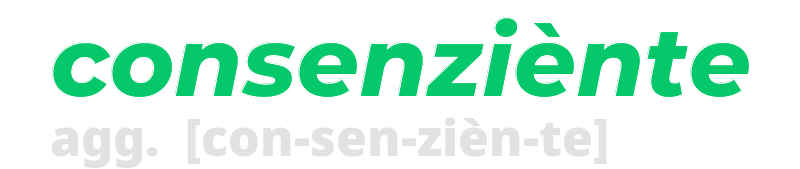 consenziente