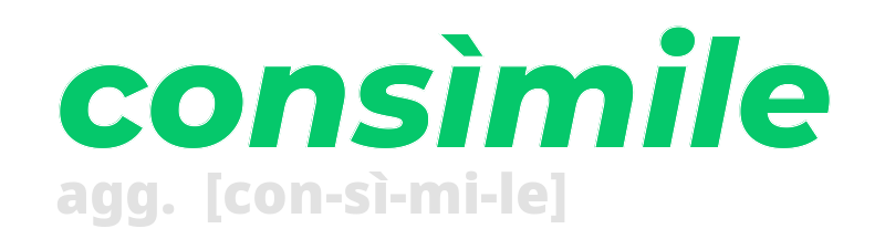 consimile