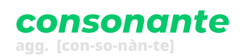 consonante