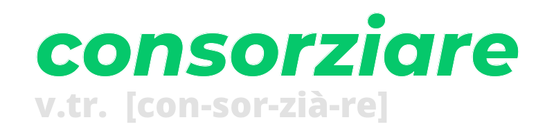 consorziare