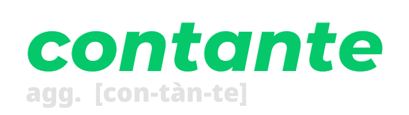 contante