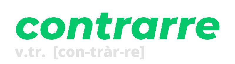 contrarre