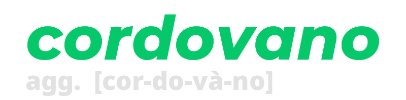 cordovano