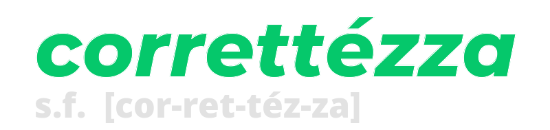 correttezza