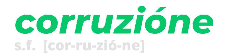 corruzione