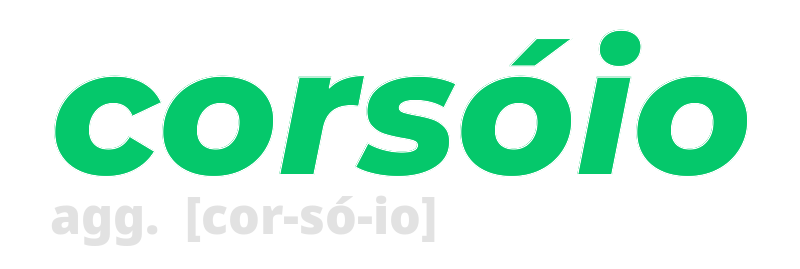 corsoio