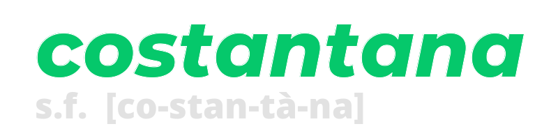 costantana