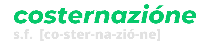 costernazione