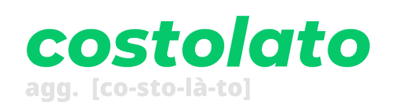 costolato