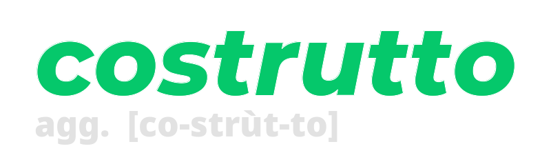 costrutto