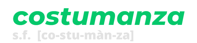 costumanza