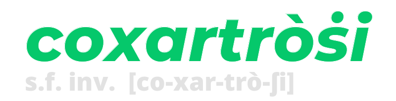 coxartrosi