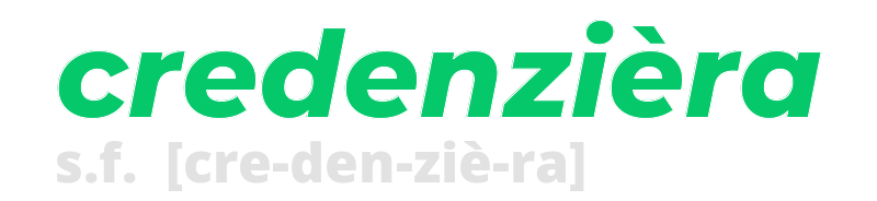 credenziera