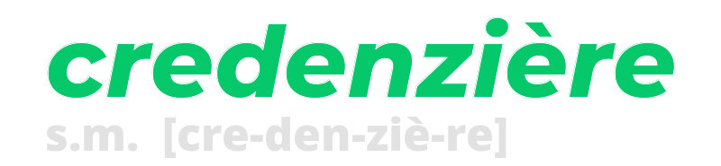 credenziere