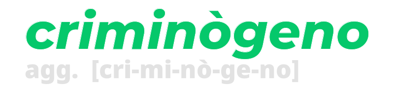 criminogeno