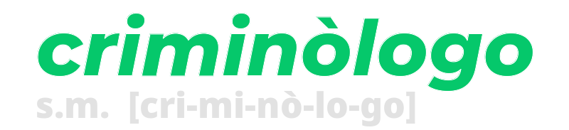 criminologo