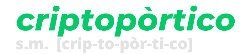 criptoportico