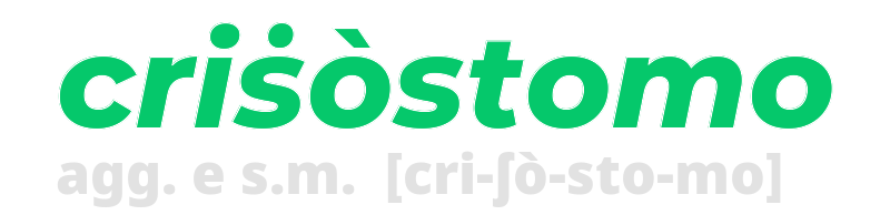 crisostomo