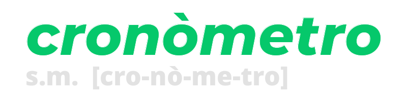 cronometro