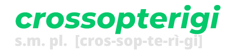 crossopterigi