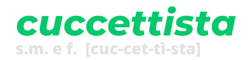 cuccettista