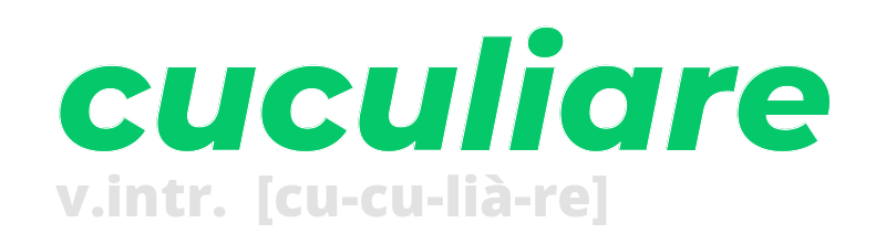 cuculiare