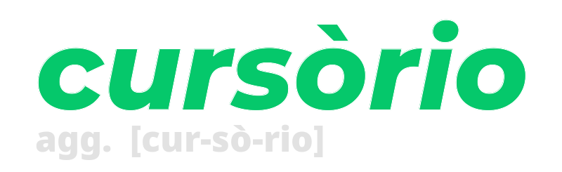 cursorio