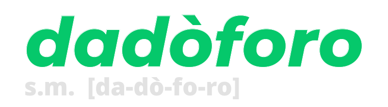 dadoforo