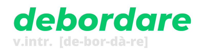 debordare