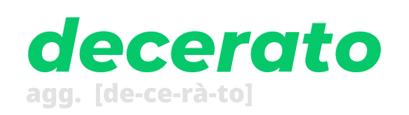 decerato