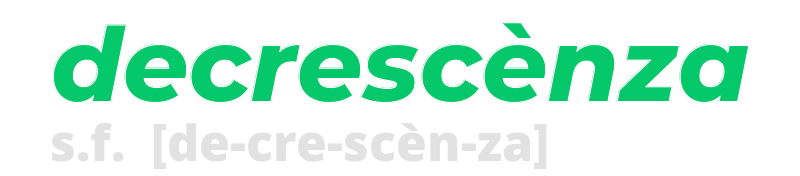 decrescenza