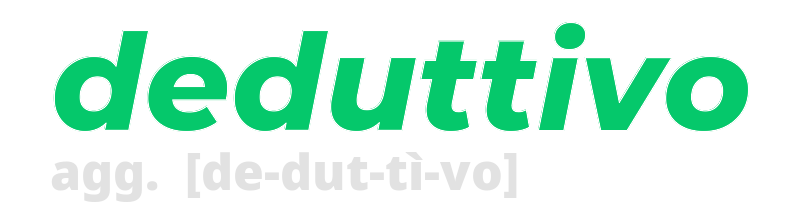 deduttivo