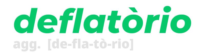 deflatorio