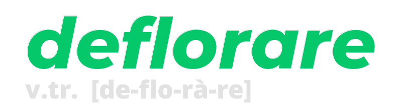 deflorare