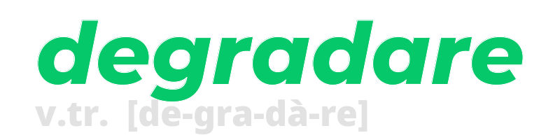 degradare