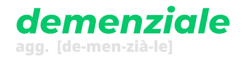 demenziale