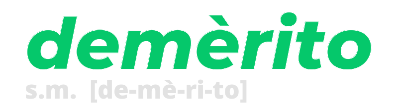 demerito