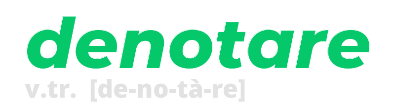 denotare