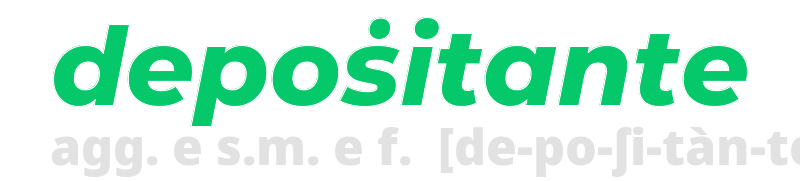 depositante