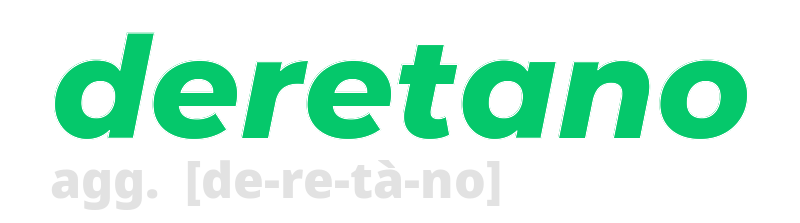 deretano